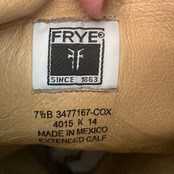 Frye brown leather high boots - Picture 8 of 16